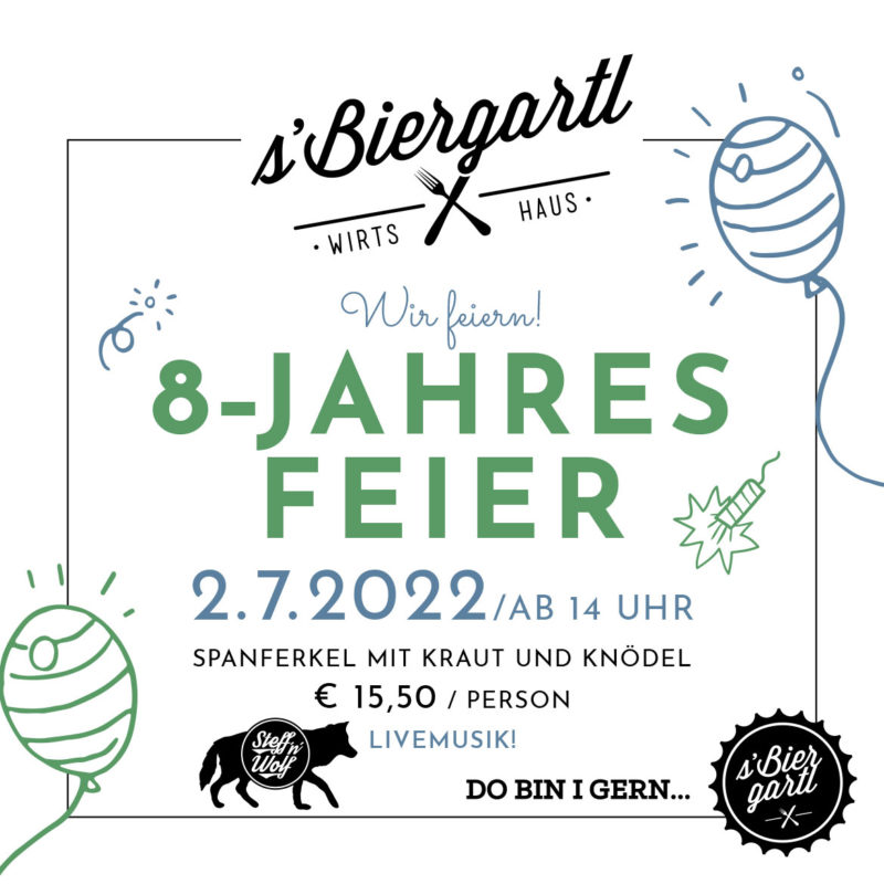 8 Jahresfeier